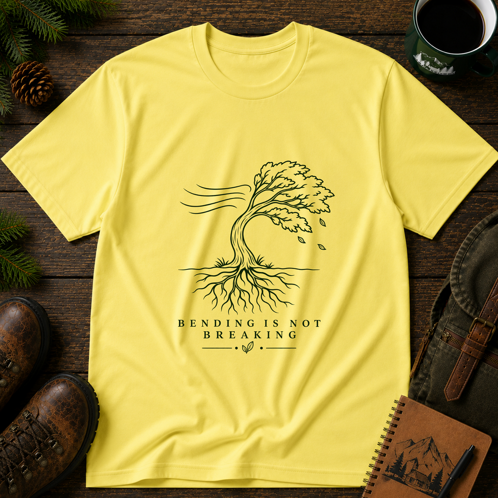 Bending tree T-shirt