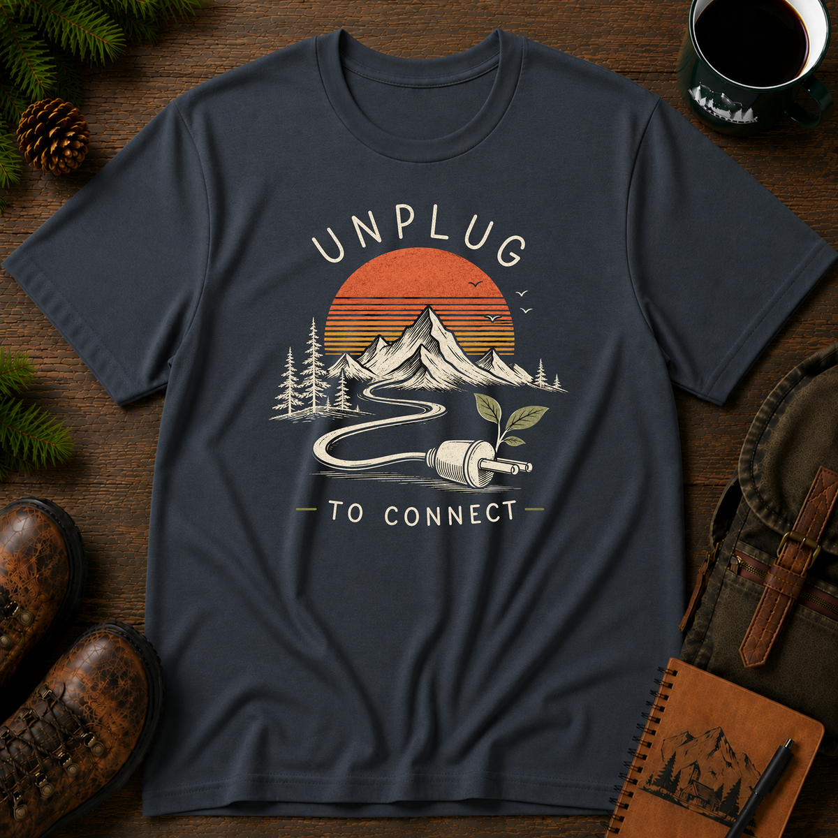Unplug to Connect II T-shirt