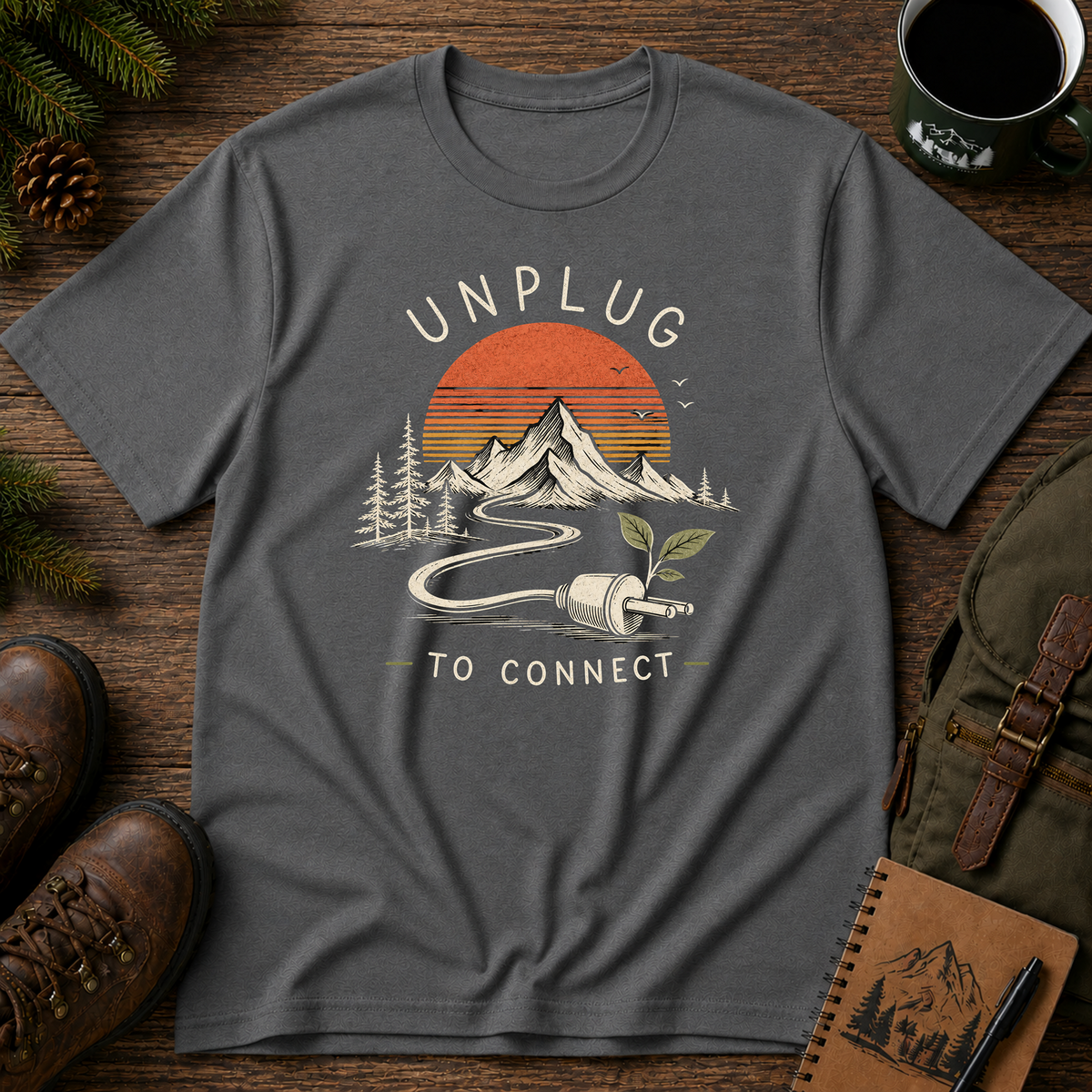 Unplug to Connect II T-shirt