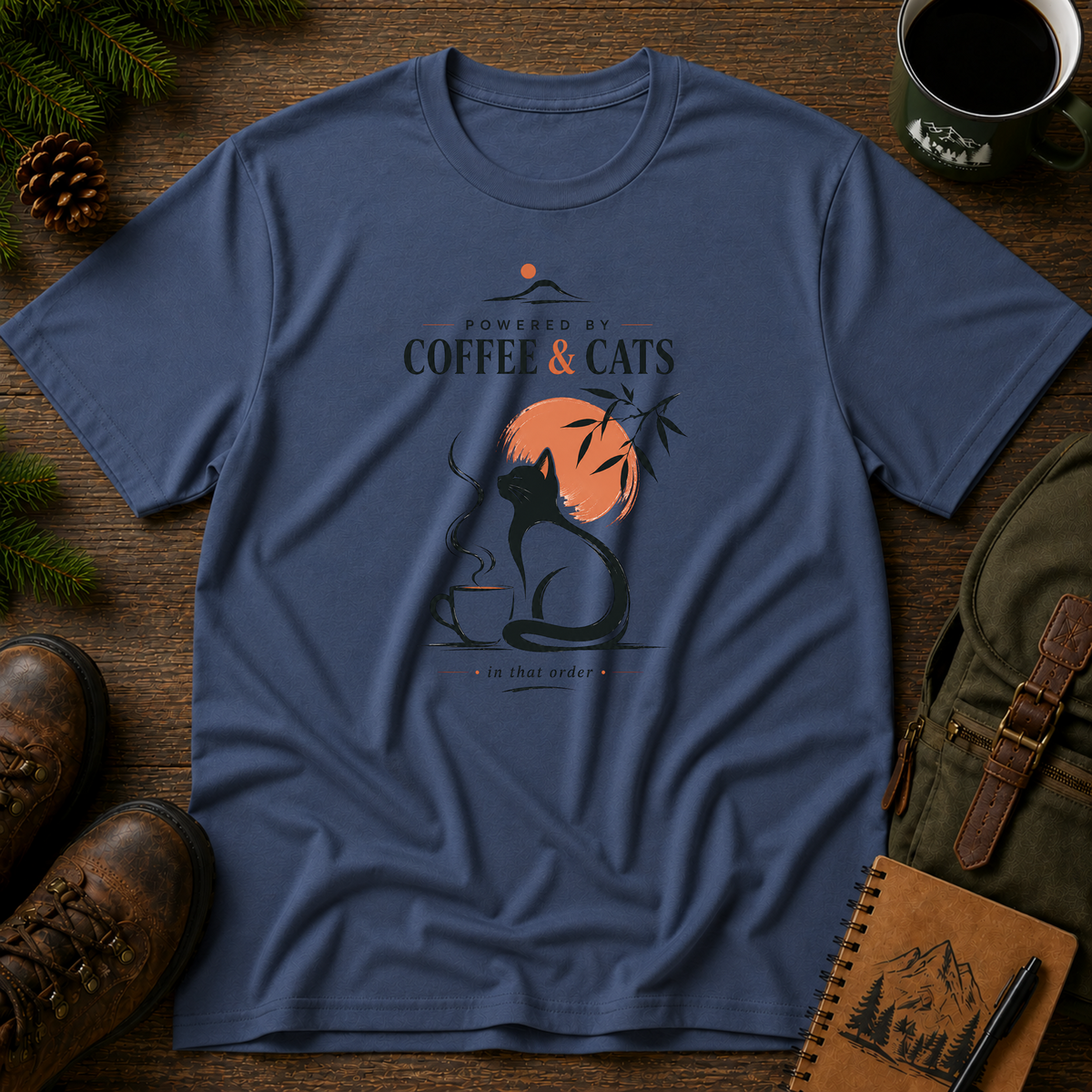 Powered by coffee T-shirt