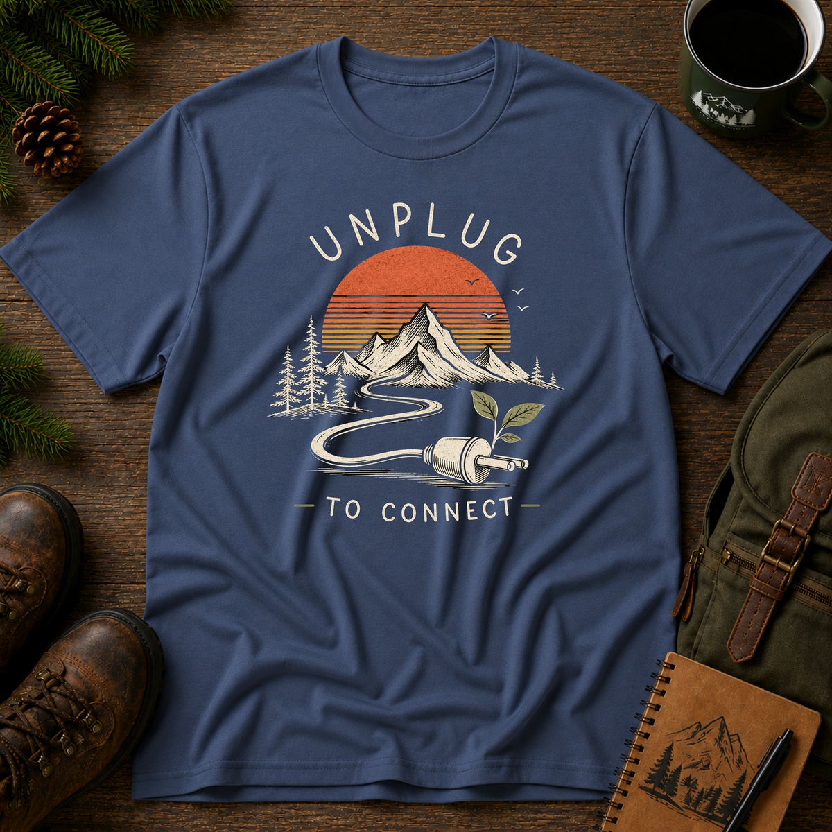 Unplug to Connect II T-shirt