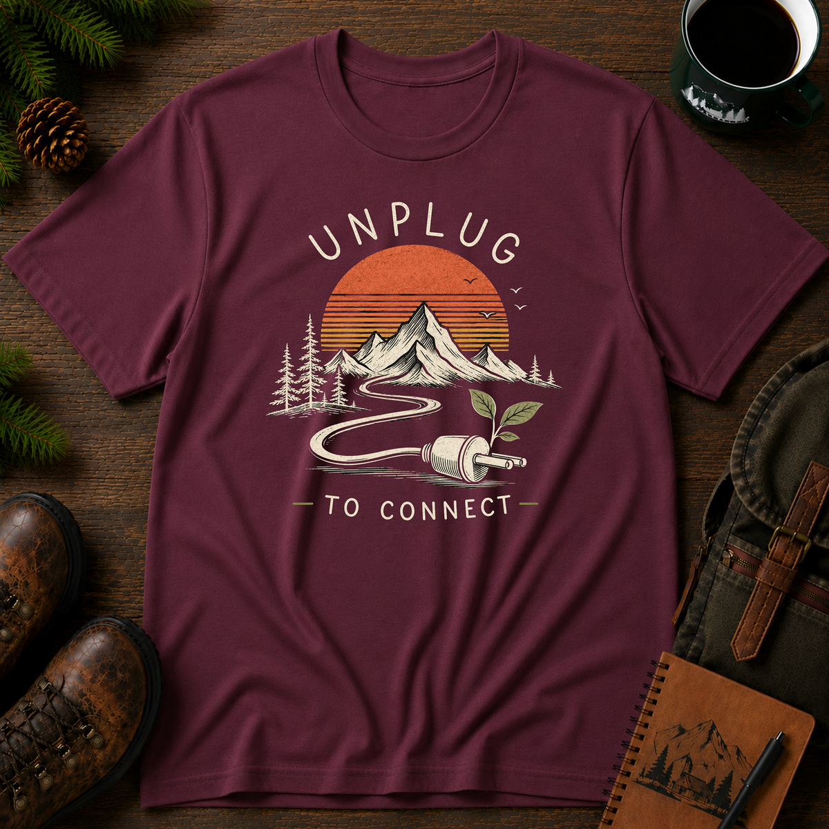 Unplug to Connect II T-shirt