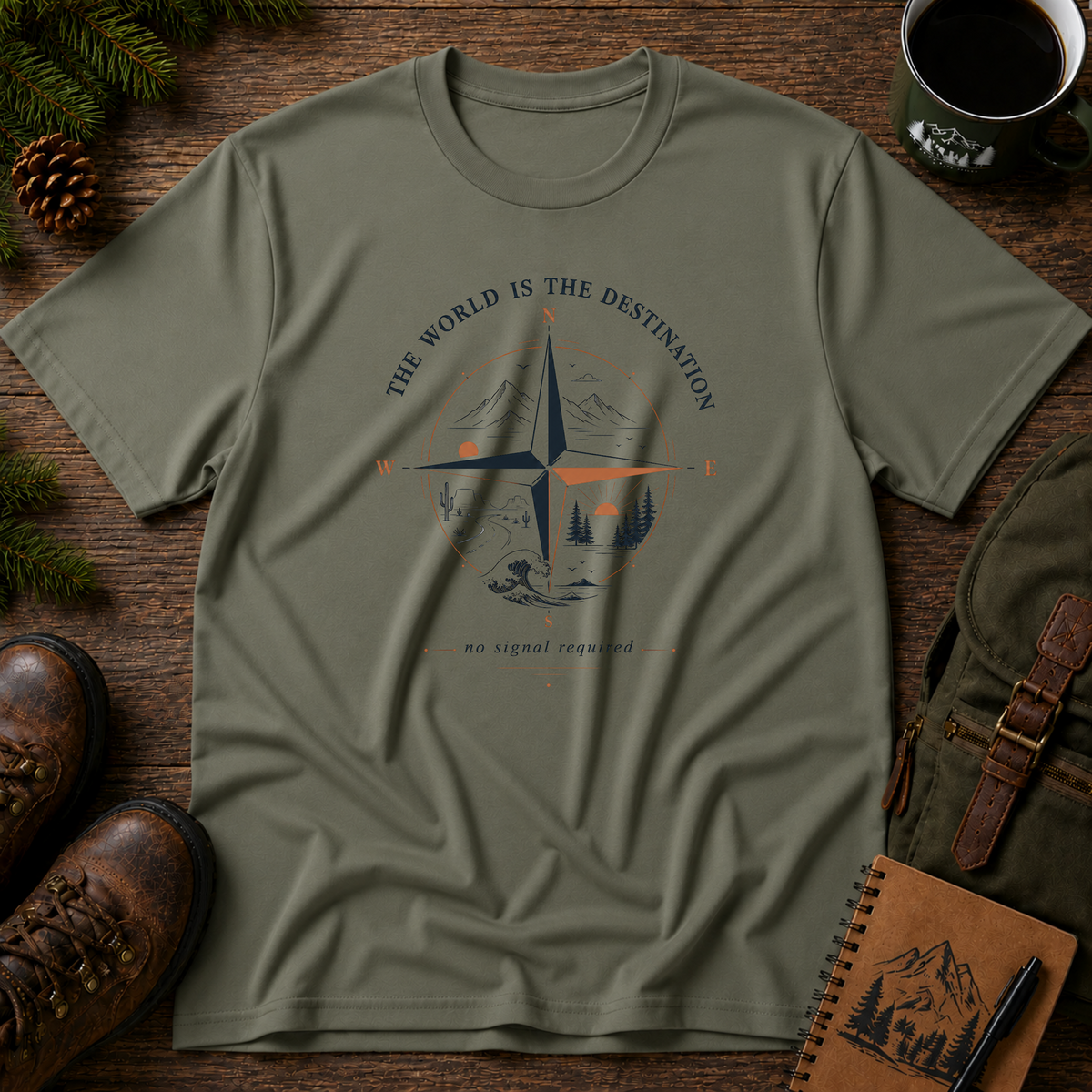 The World is the Destination T-shirt