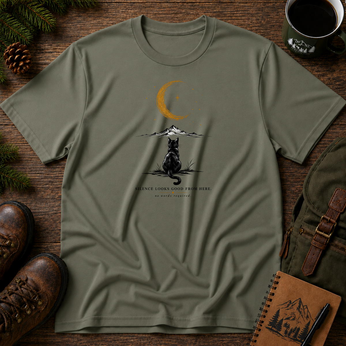Silence Looks Good From Here T-shirt