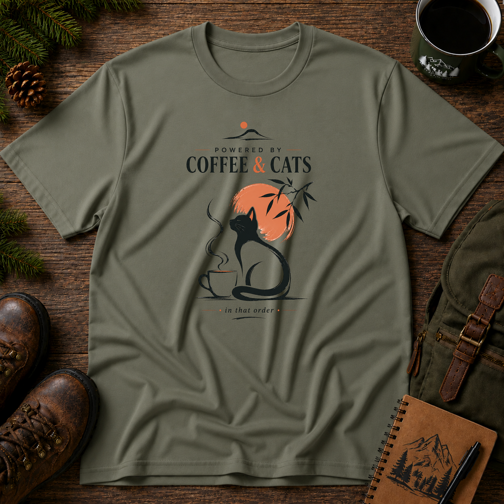 Powered by coffee T-shirt