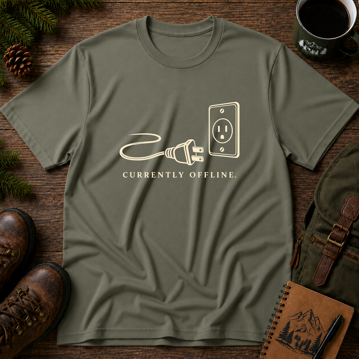 Currently offline T-shirt