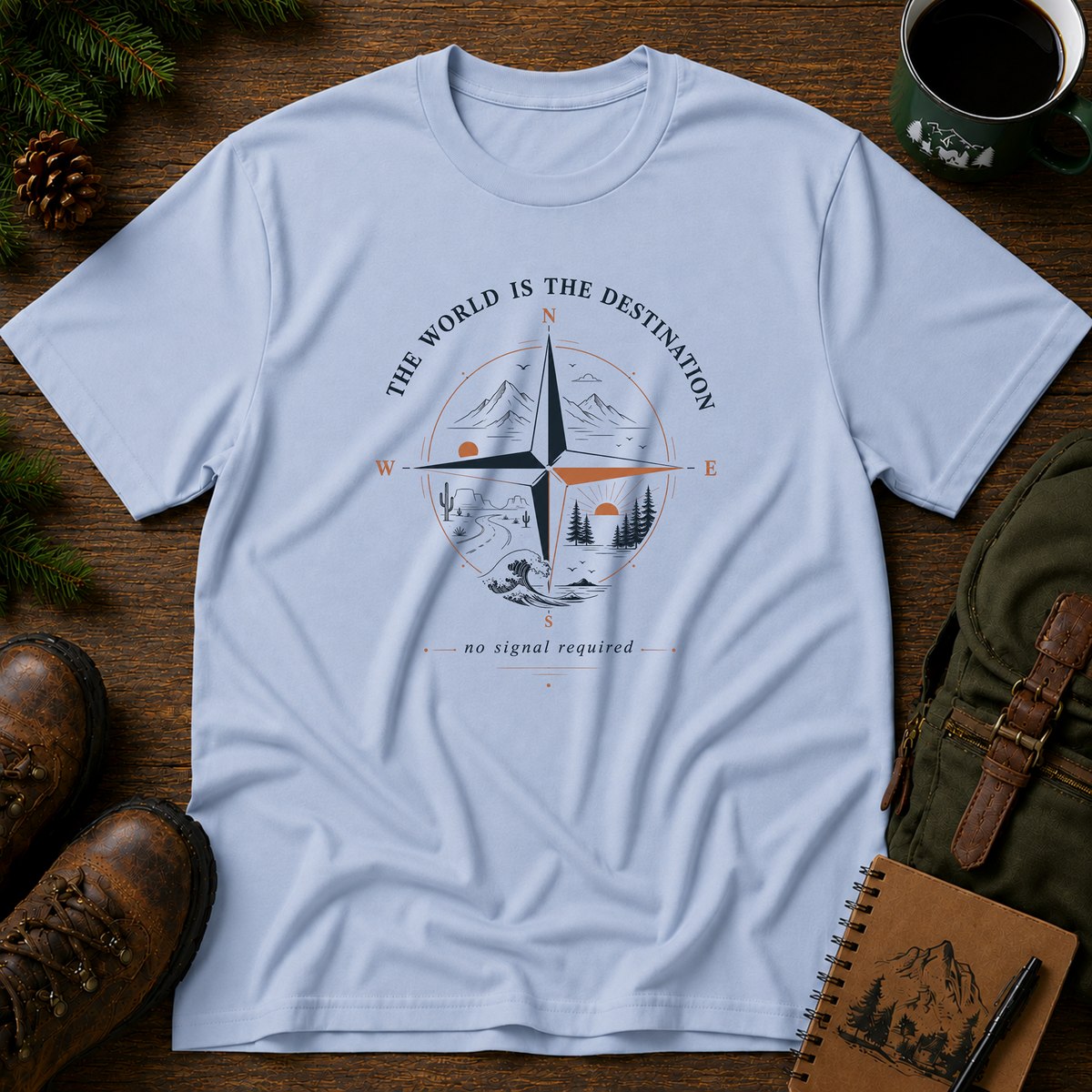 The World is the Destination T-shirt