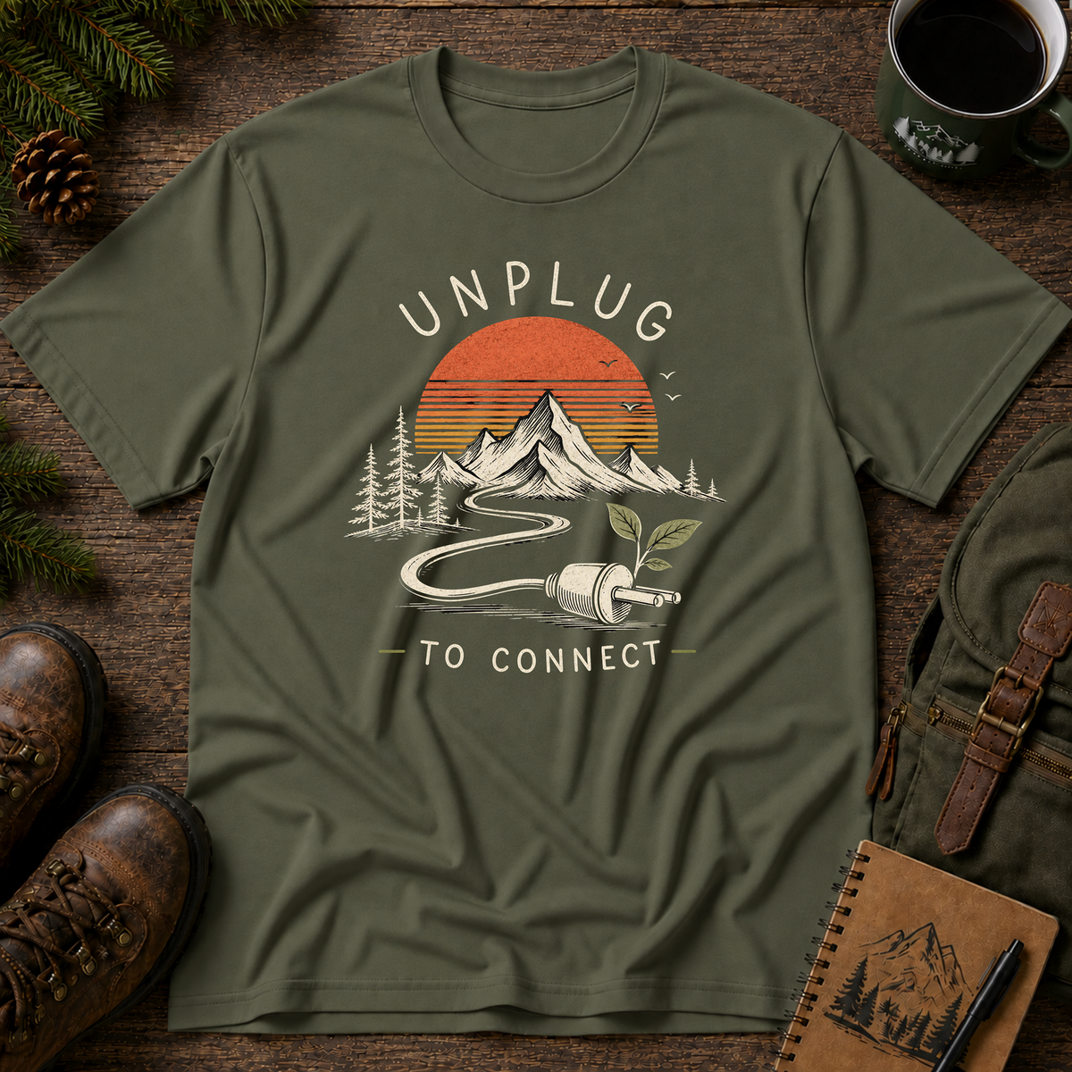 Unplug to Connect II T-shirt
