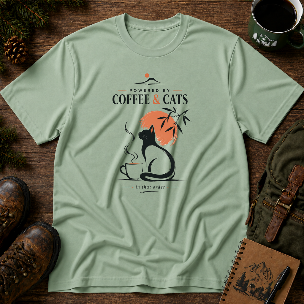 Powered by coffee T-shirt