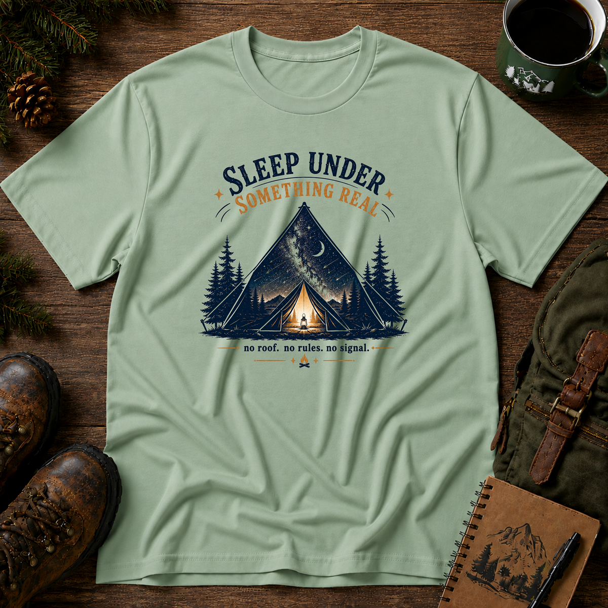 Sleep Under Something Real T-shirt