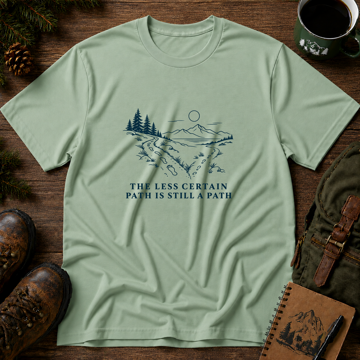 The less certain path T-shirt