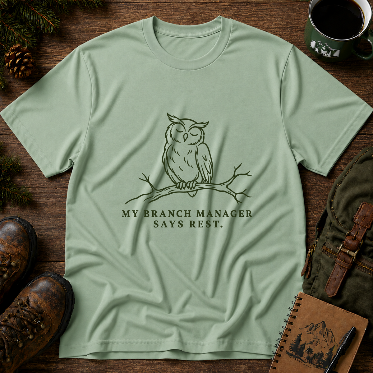 Resting Owl T-shirt