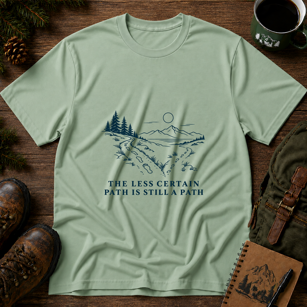 The less certain path T-shirt