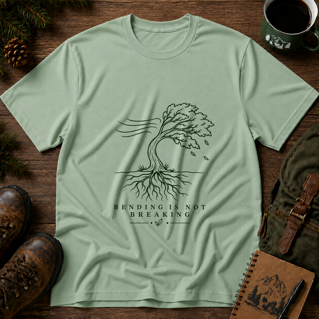 Bending tree T-shirt