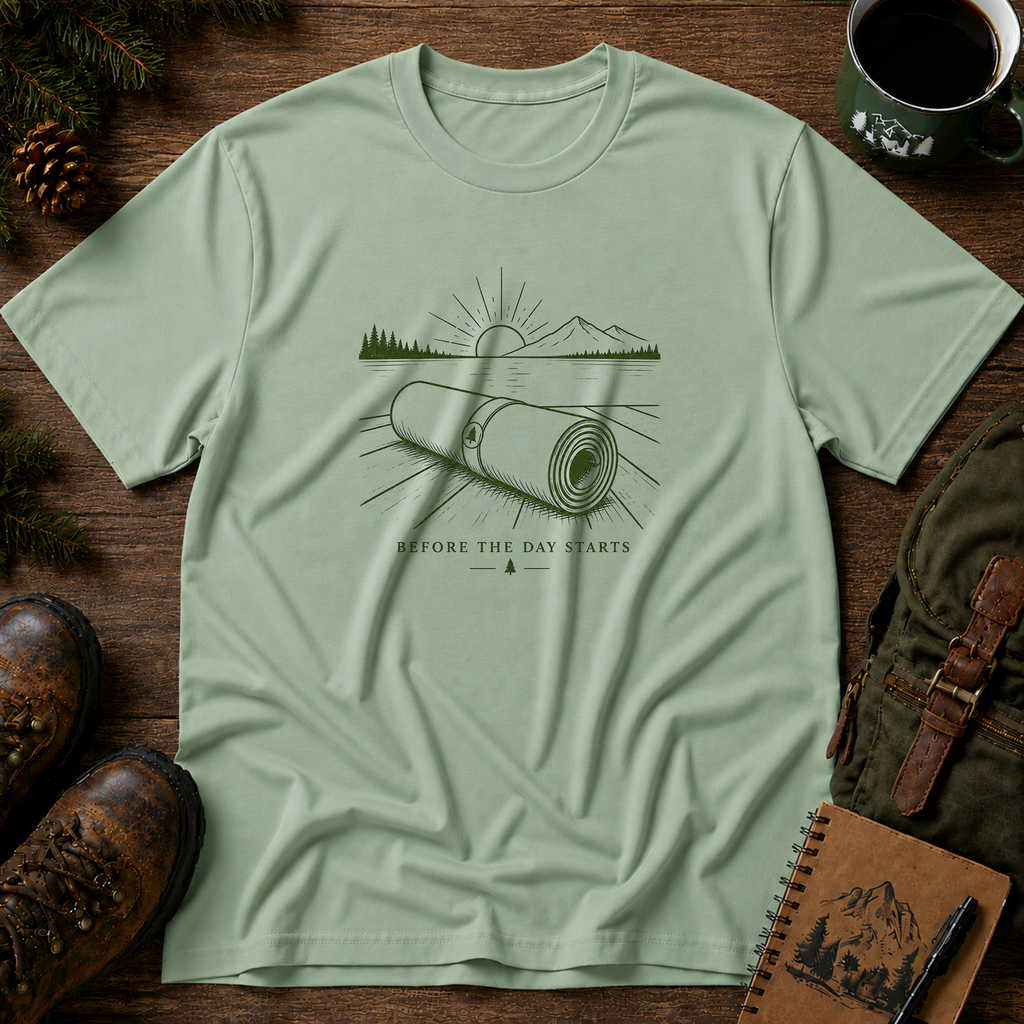 Before the Day Starts T-shirt