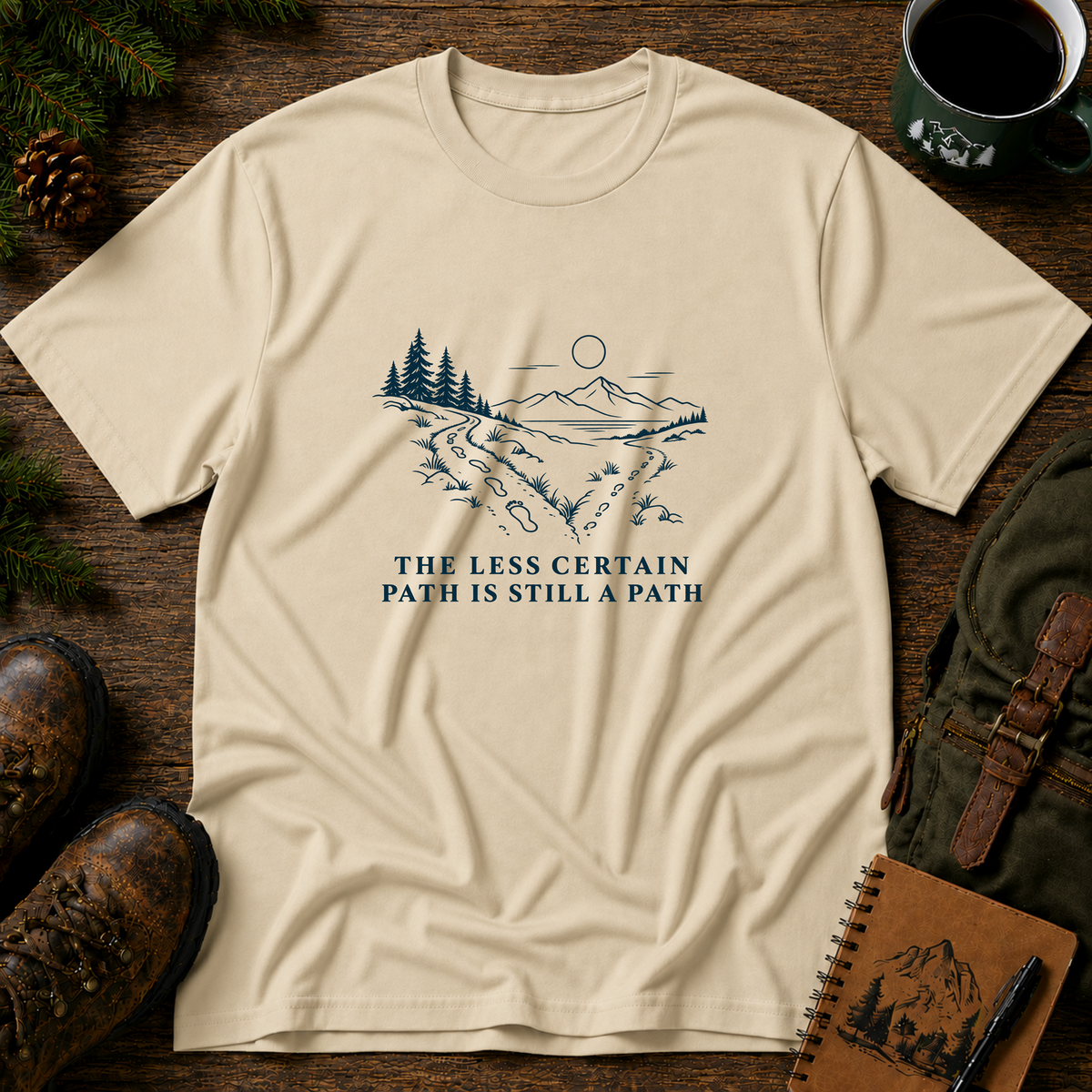The less certain path T-shirt