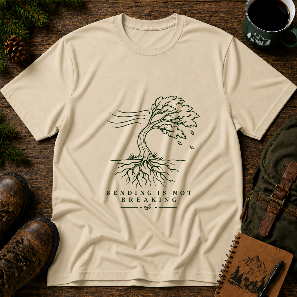 Bending tree T-shirt