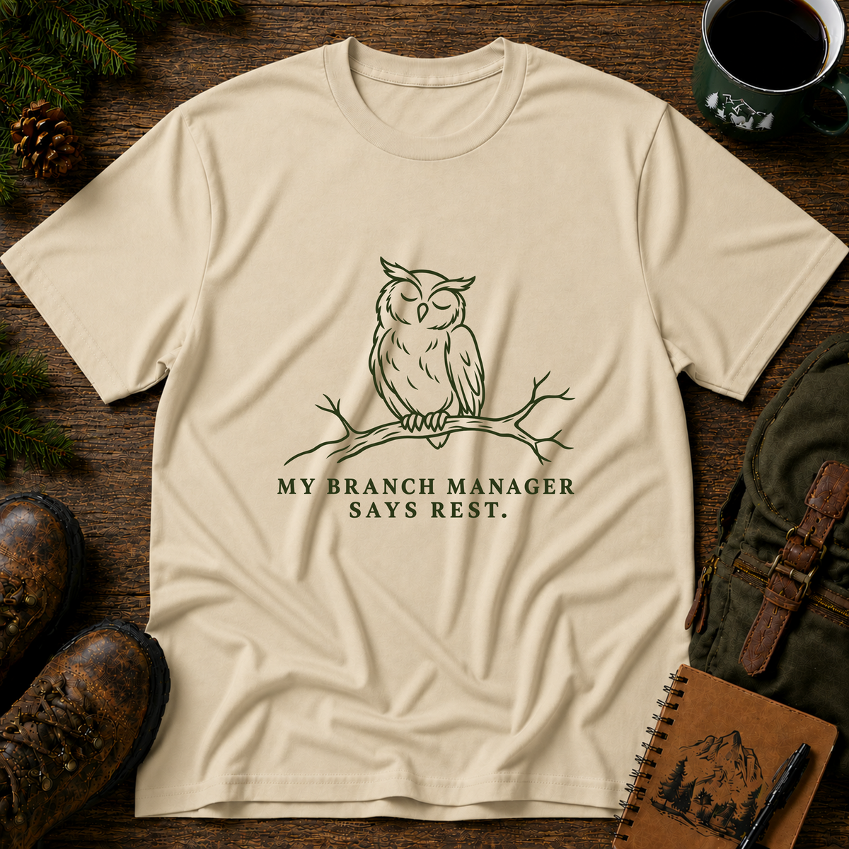 Resting Owl T-shirt