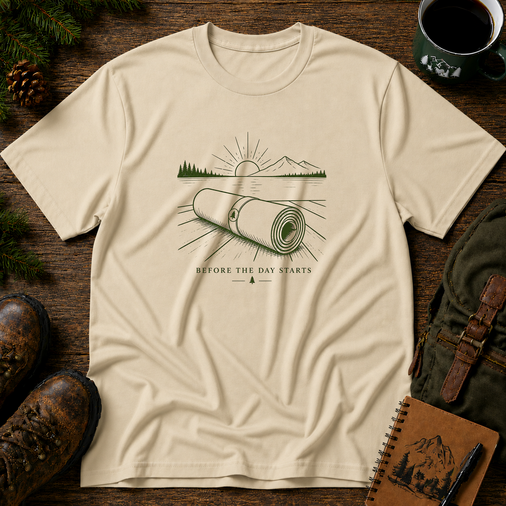 Before the Day Starts T-shirt