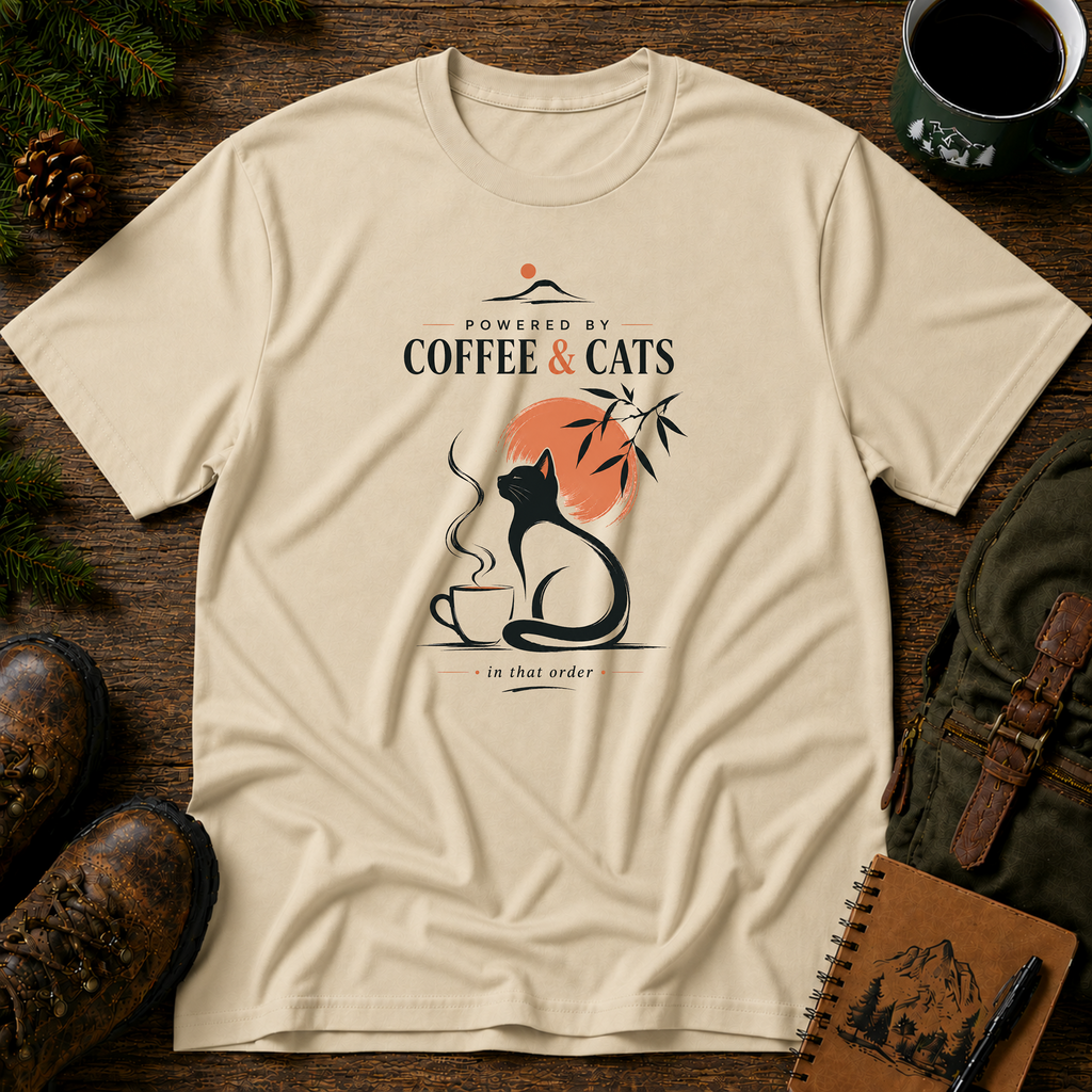 Powered by coffee T-shirt
