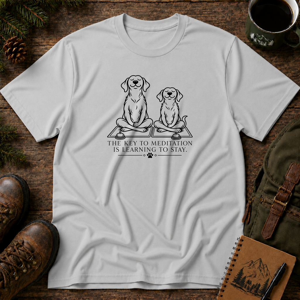 The key to meditation T-shirt