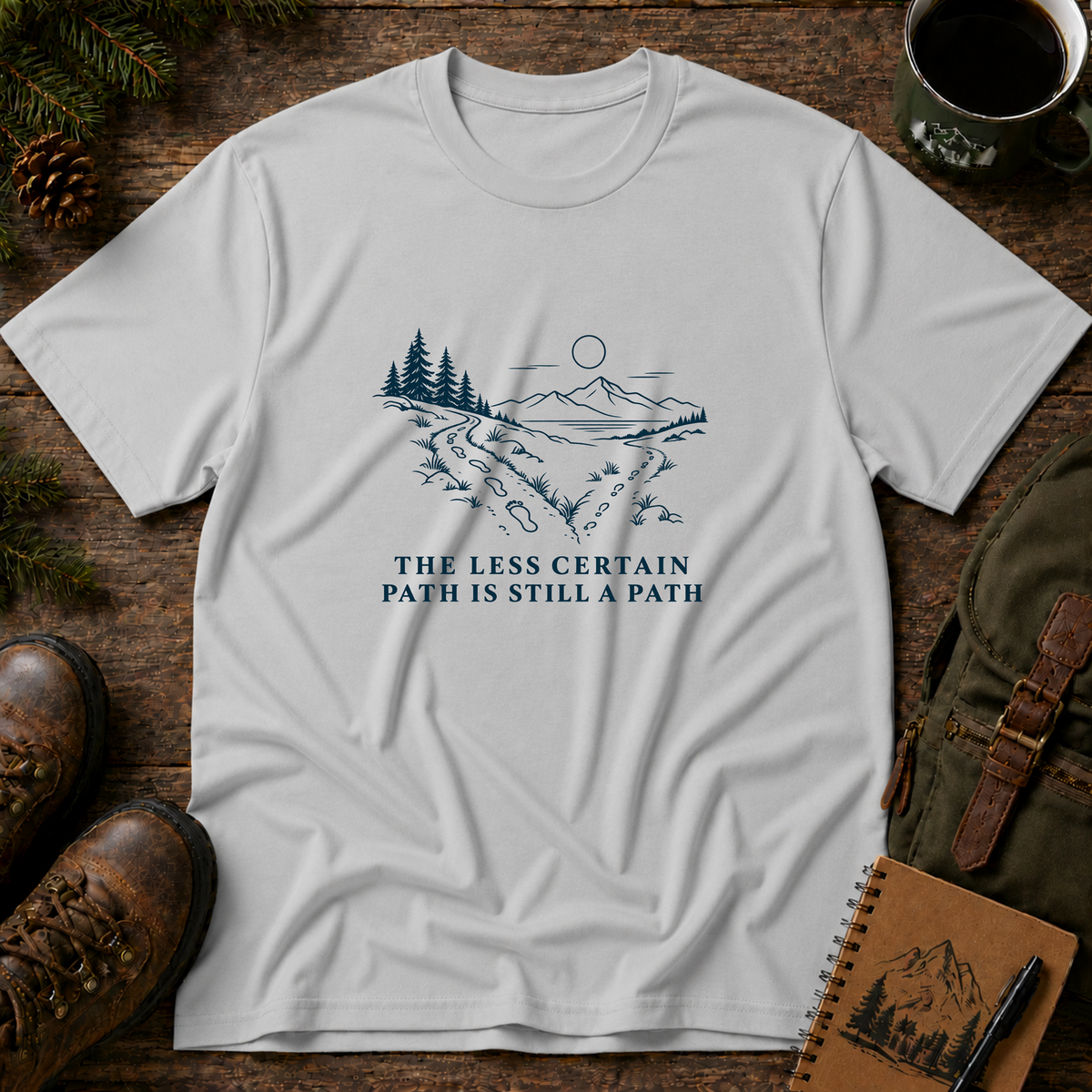 The less certain path T-shirt