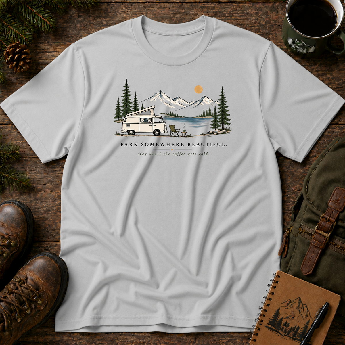 Park Somewhere Beautiful T-shirt