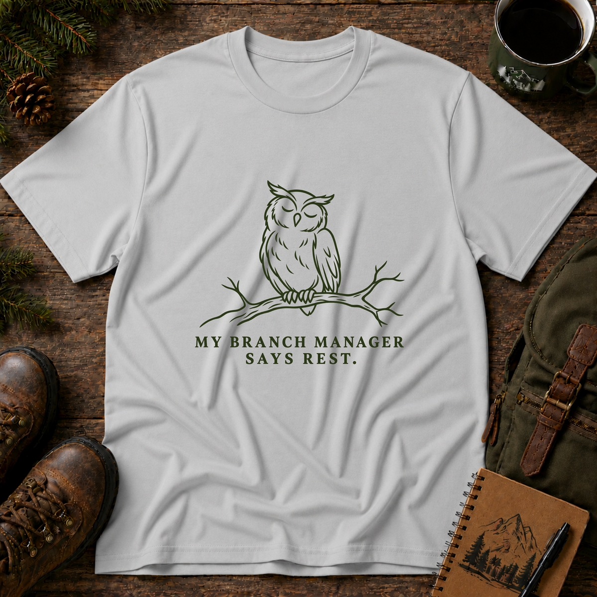 Resting Owl T-shirt