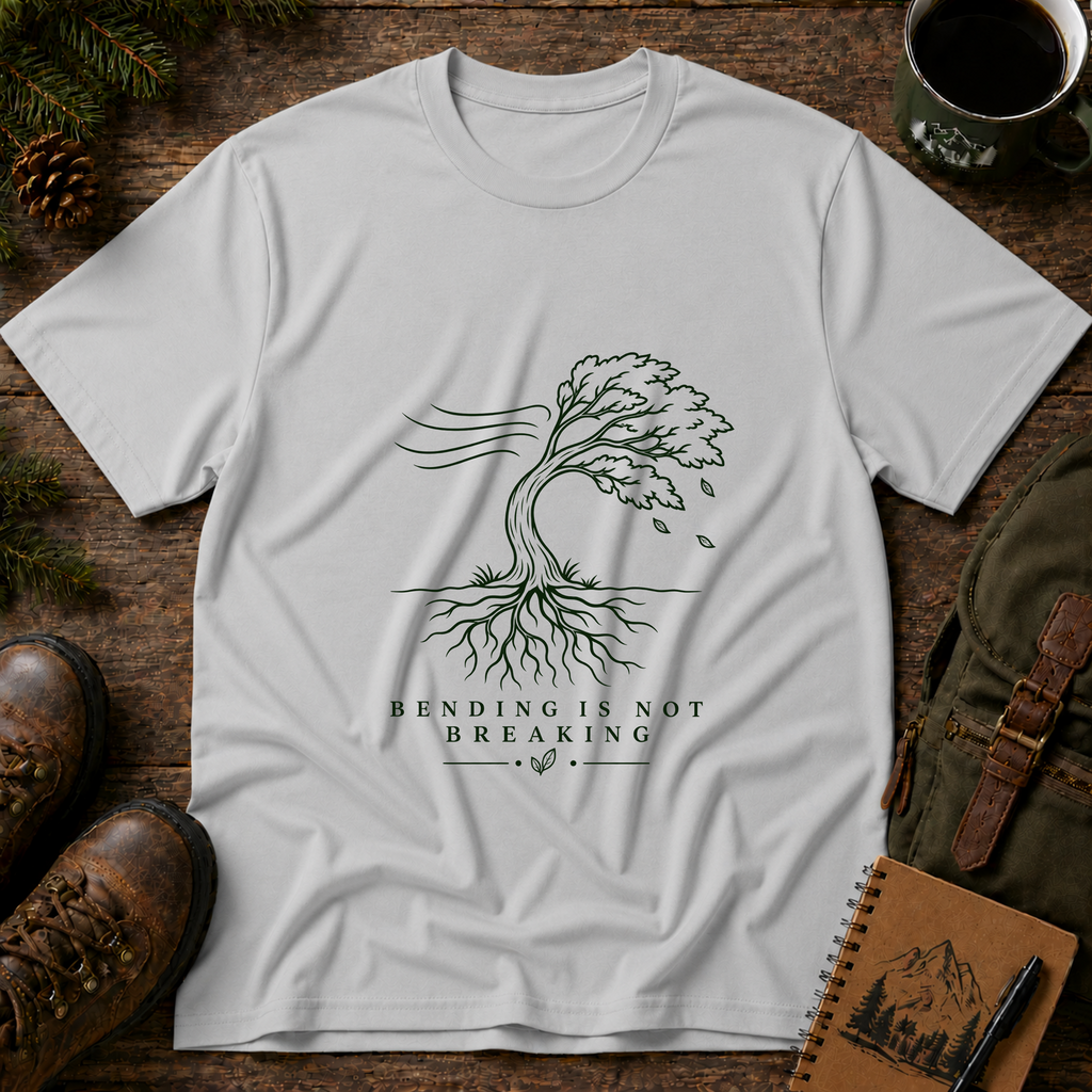 Bending tree T-shirt