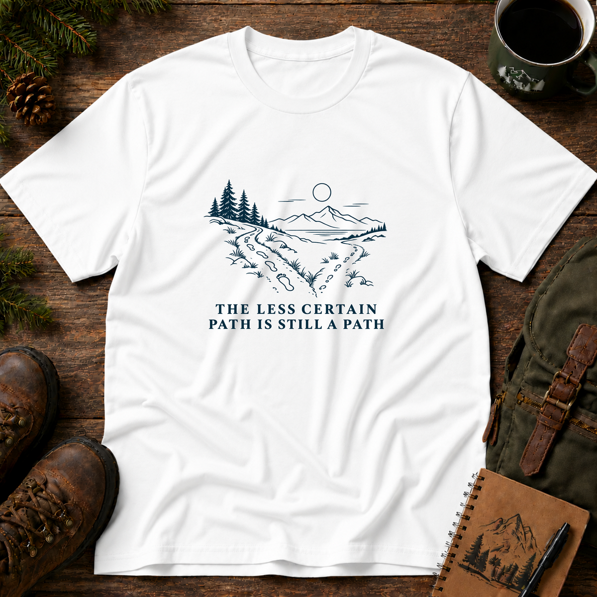 The less certain path T-shirt