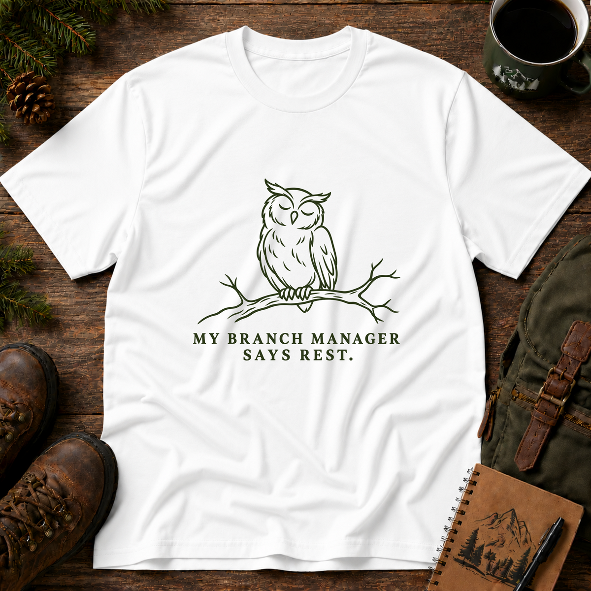 Resting Owl T-shirt