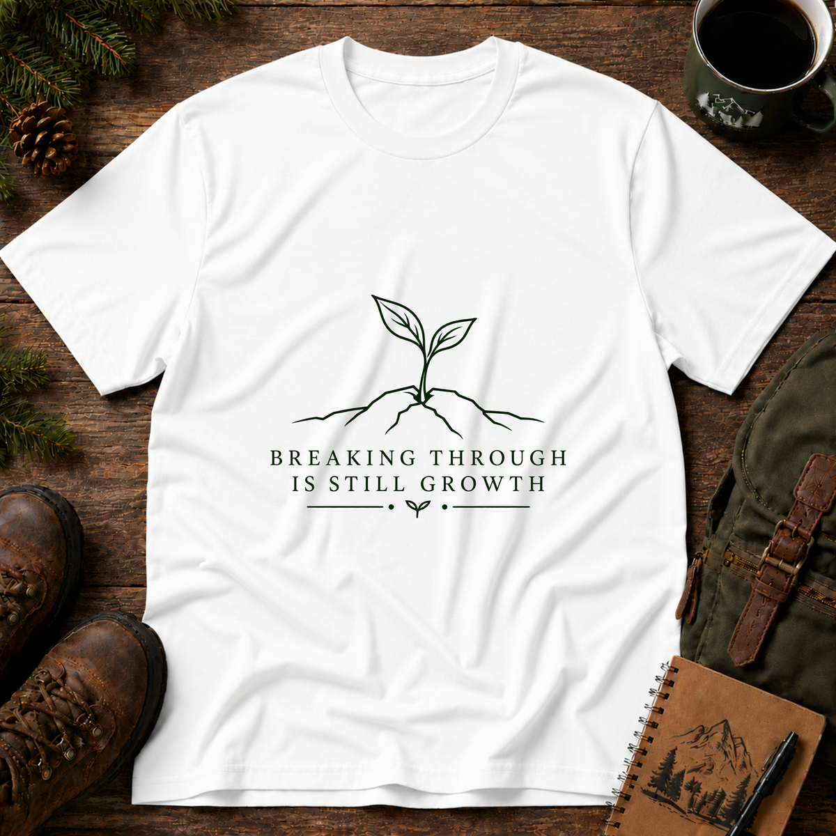 Growing plant T-shirt