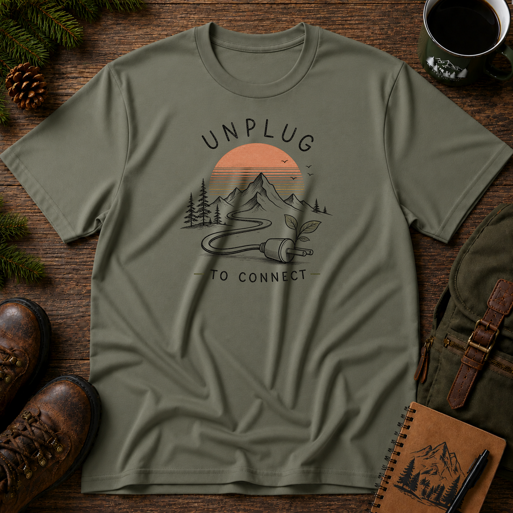 Unplug to Connect T-shirt