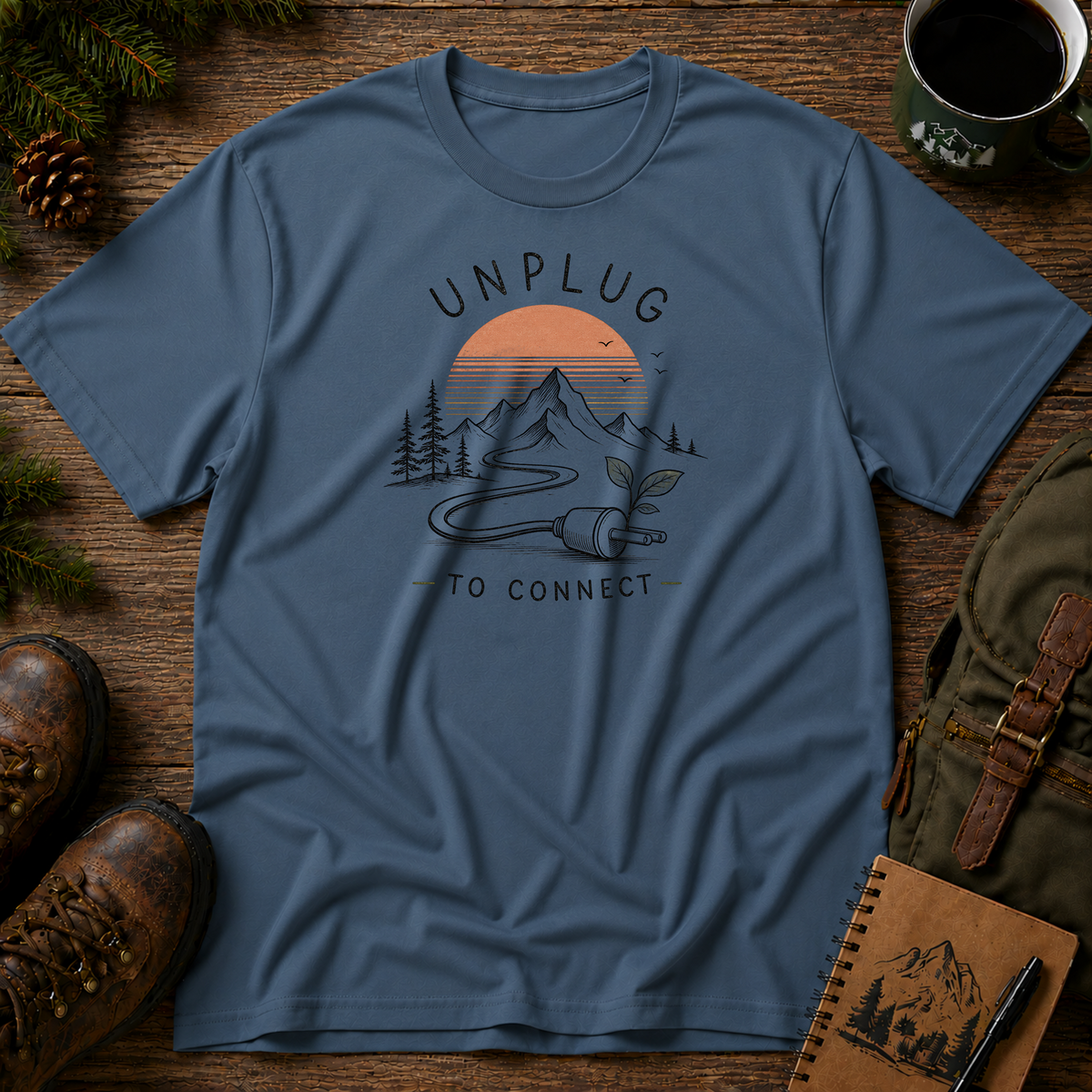 Unplug to Connect T-shirt