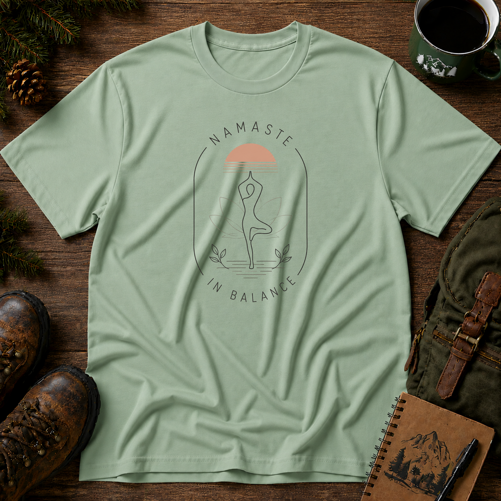 Namaste in Balance T-shirt