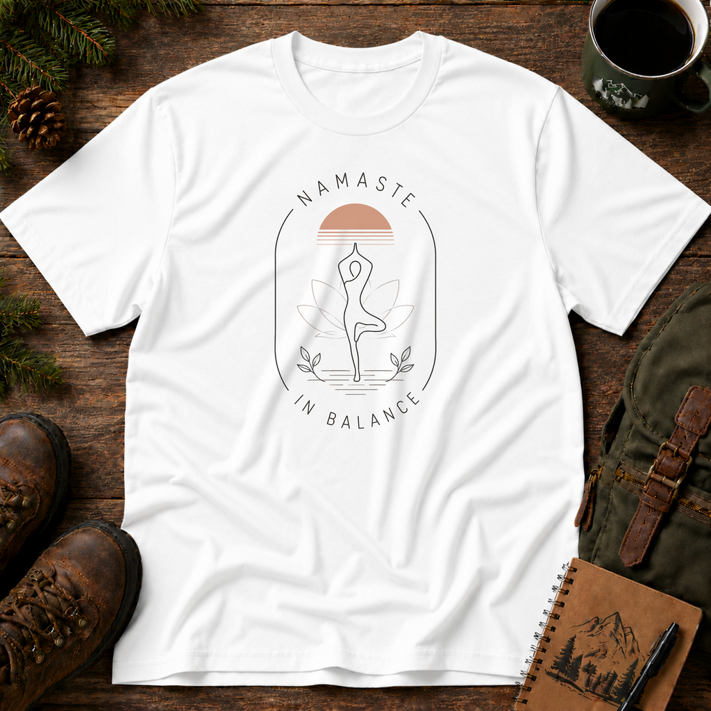 Namaste in Balance T-shirt