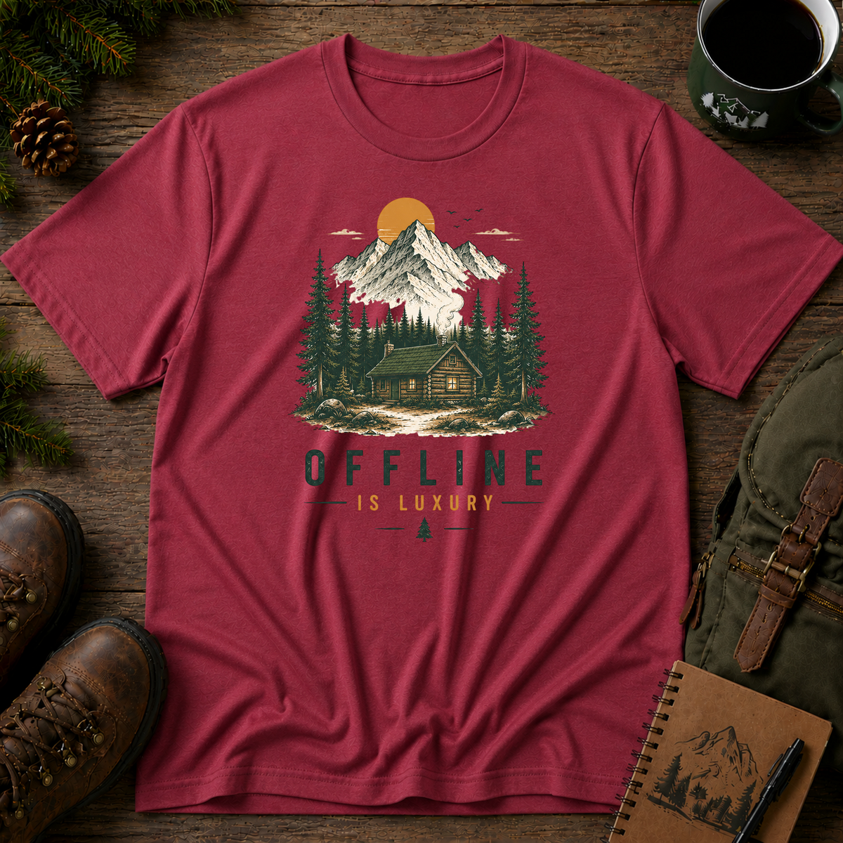 Offline is Luxury T-shirt