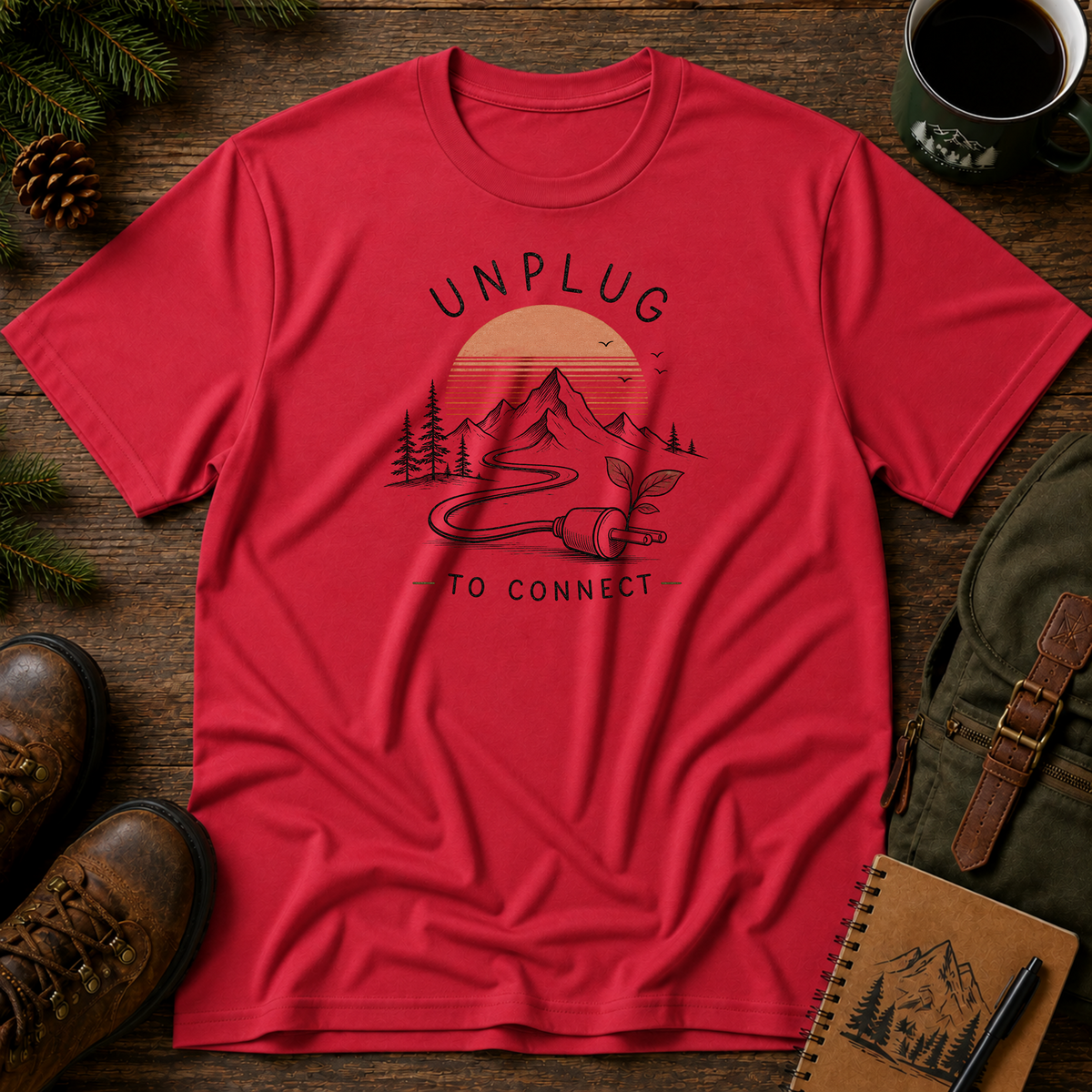 Unplug to Connect T-shirt
