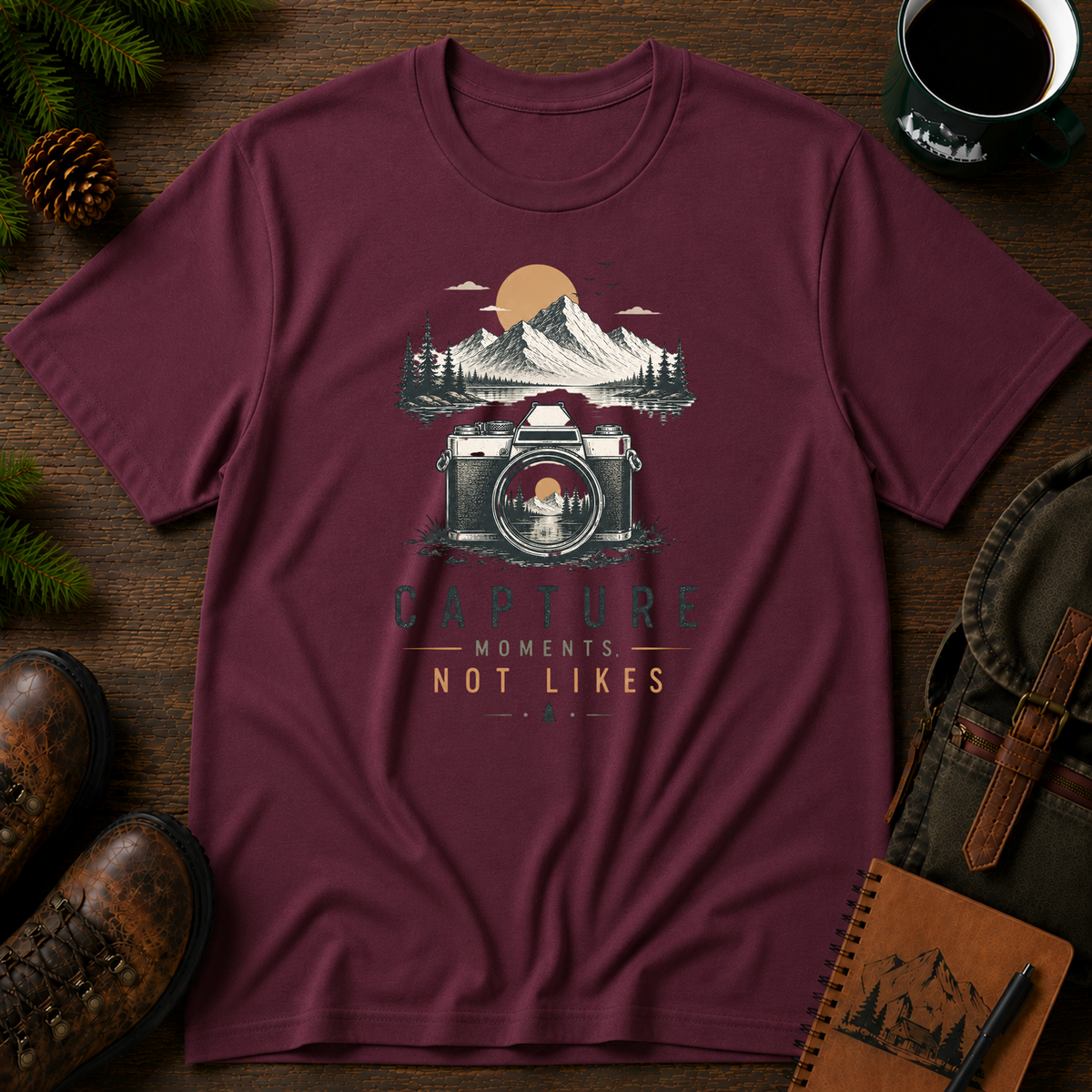 Capture Moments Not Likes T-shirt
