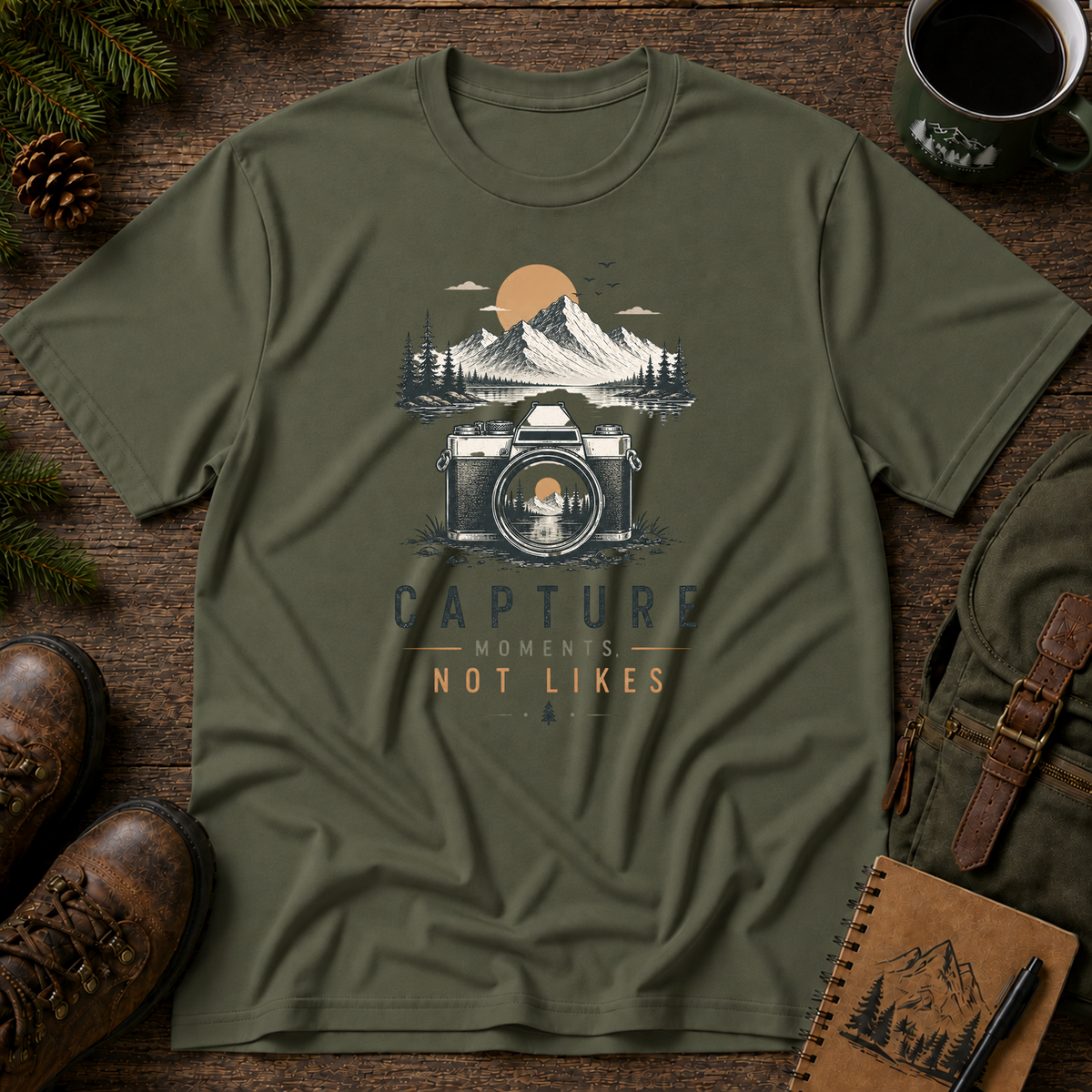 Capture Moments Not Likes T-shirt