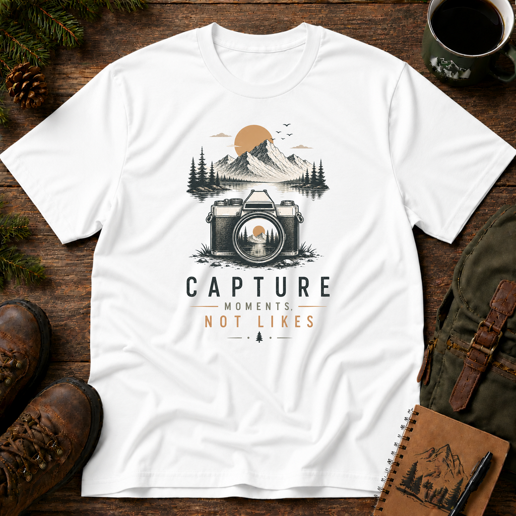 Capture Moments Not Likes T-shirt